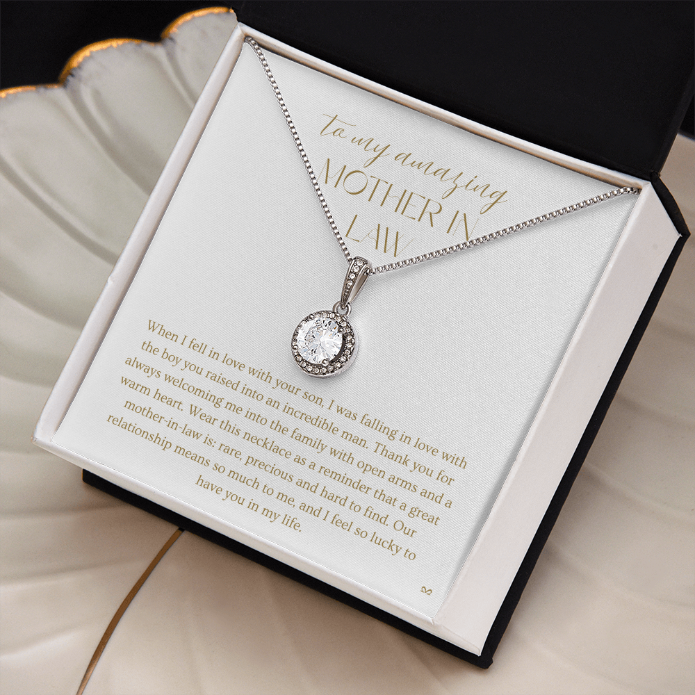 To My Amazing Mother-In-Law Eternal Hope Necklace