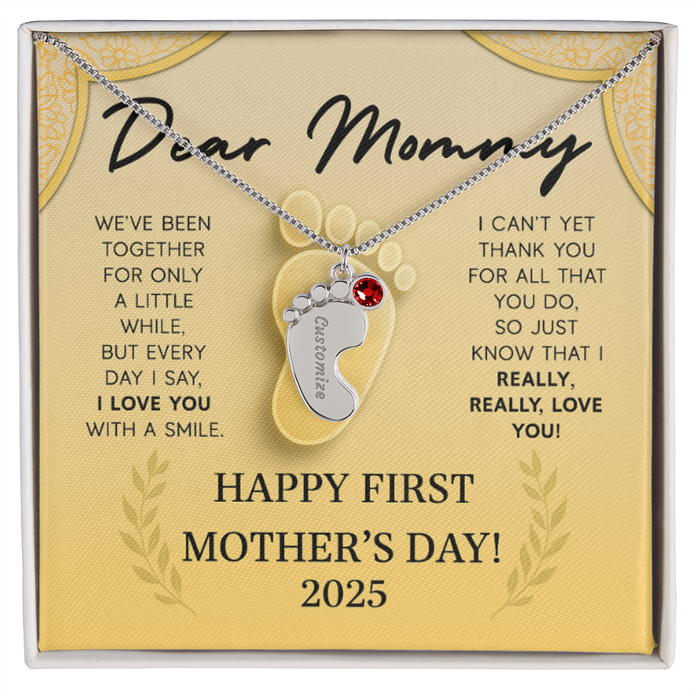 A Precious Keepsake for Mom's First Mother's Day