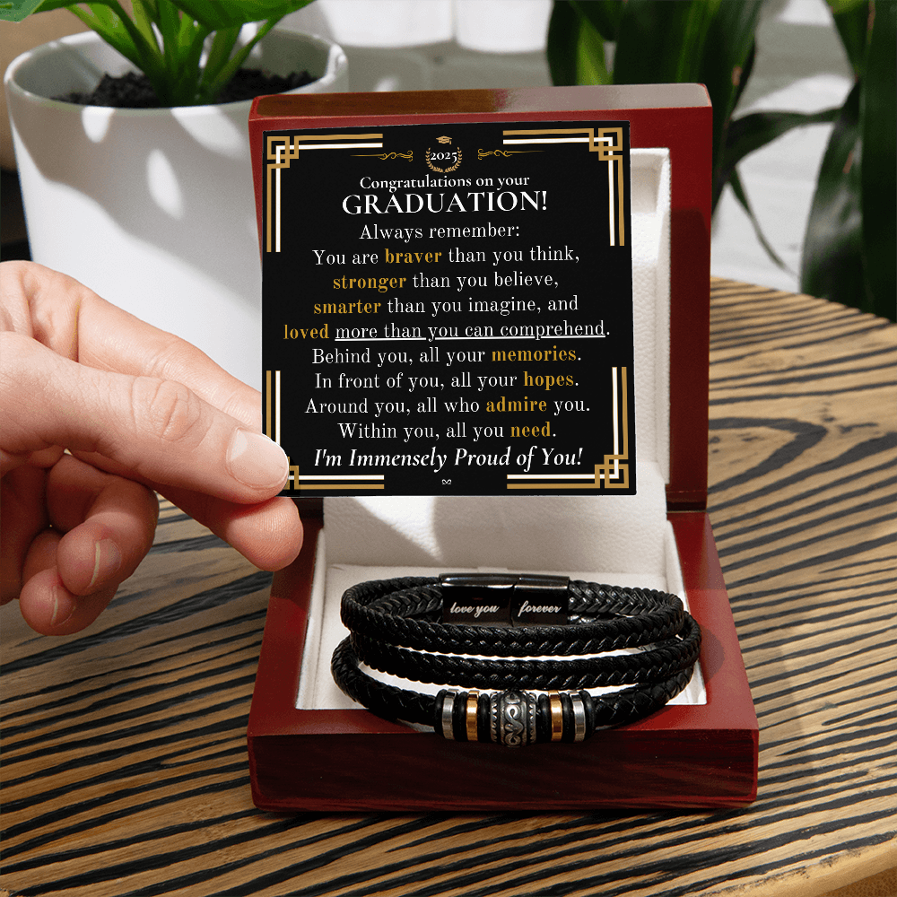Graduate Bracelet Gift, 2025