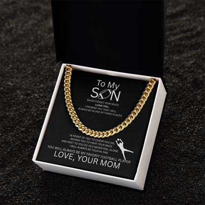 For the Boy Who Became My Favorite Player - Receiver - Mom - Black
