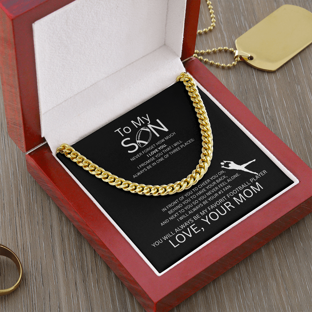 For the Boy Who Became My Favorite Player - Receiver - Mom - Black