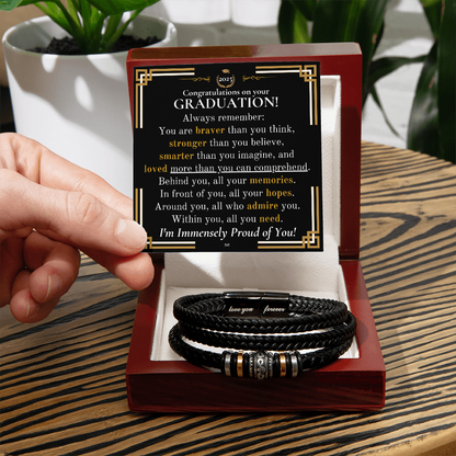 Graduate Bracelet Gift, 2025