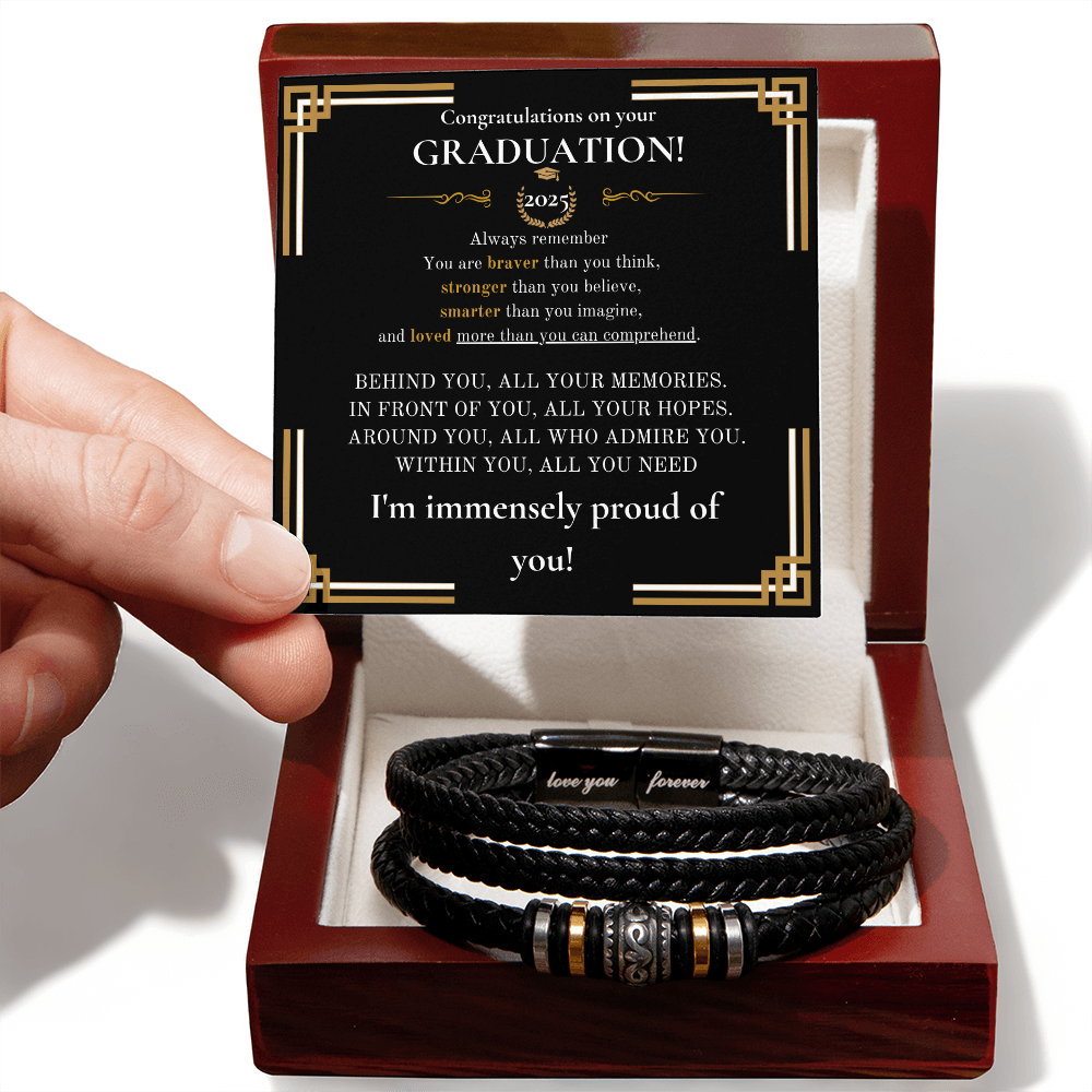 Graduate Bracelet Gift, 2025