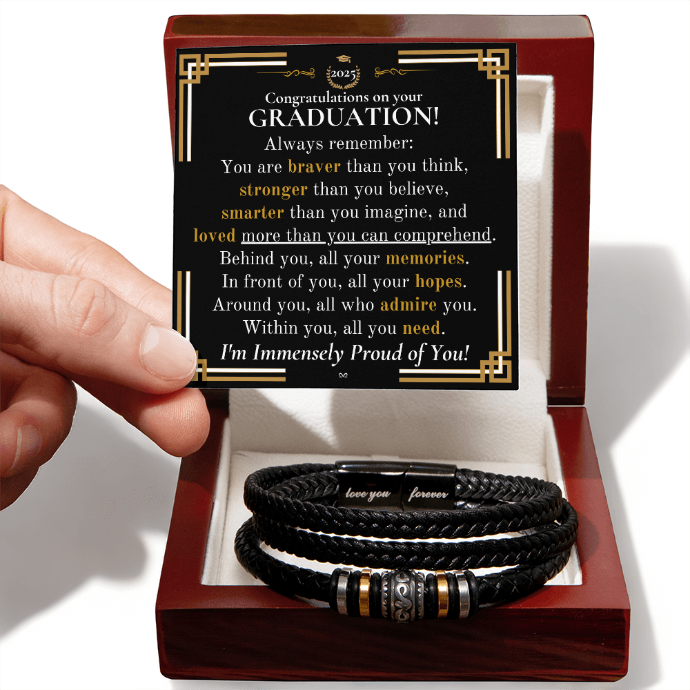 Graduate Bracelet Gift, 2025
