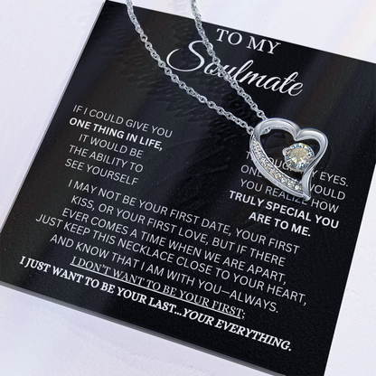 To my Soulmate Forever Love Necklace